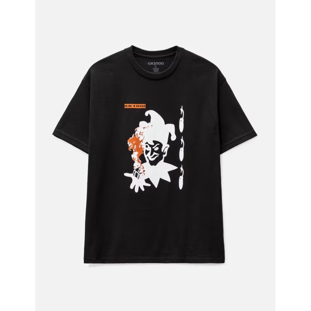 GX1000 T-Shirt Jester Graphic Black Medium
